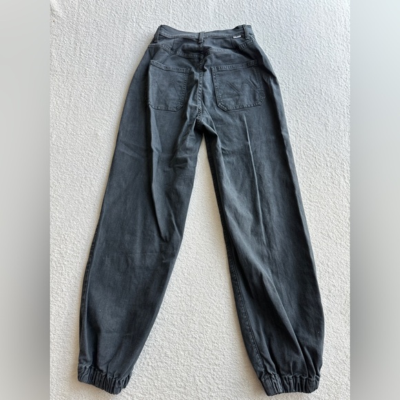 MOTHER The Wrapper Patch Springy Ankle‎ jeans 27 charcoal EUC - Picture 3 of 13